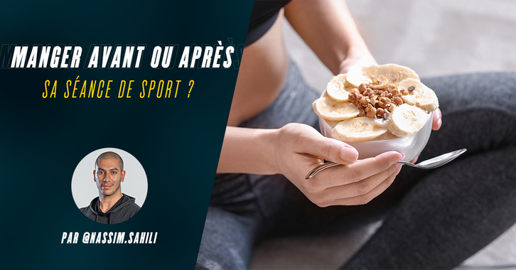 Manger avant ou après le sport ?