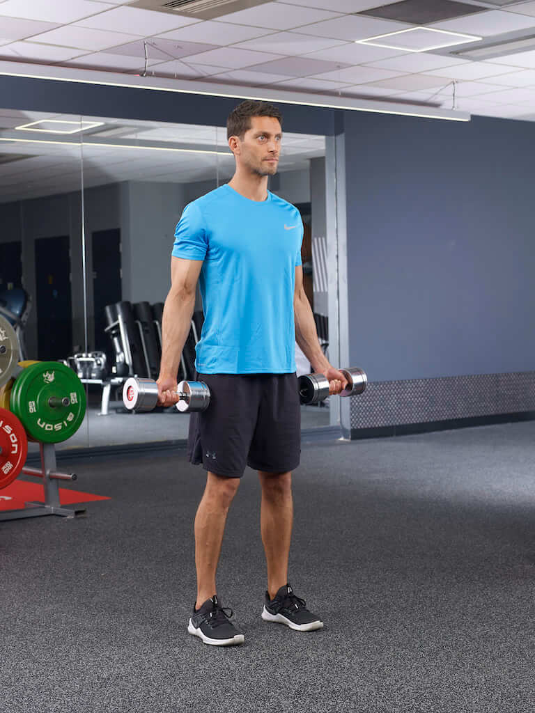 Keep Fit in Lockdown with this Home Dumbbell Workout |Men's Fitness UK