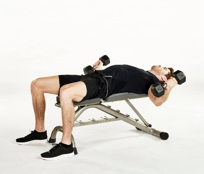 Muscle Building Dumbbell Chest & Core Workout | Men's Fitness UK