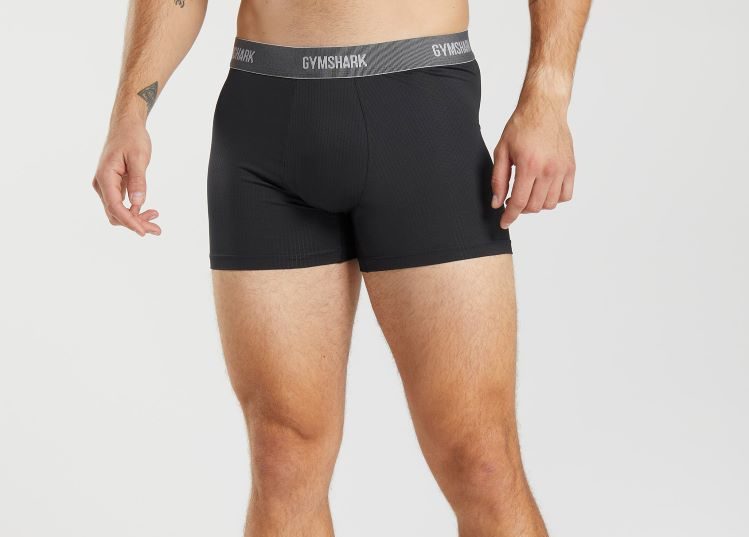 Product shot of Gymshark Sports Tech boxers