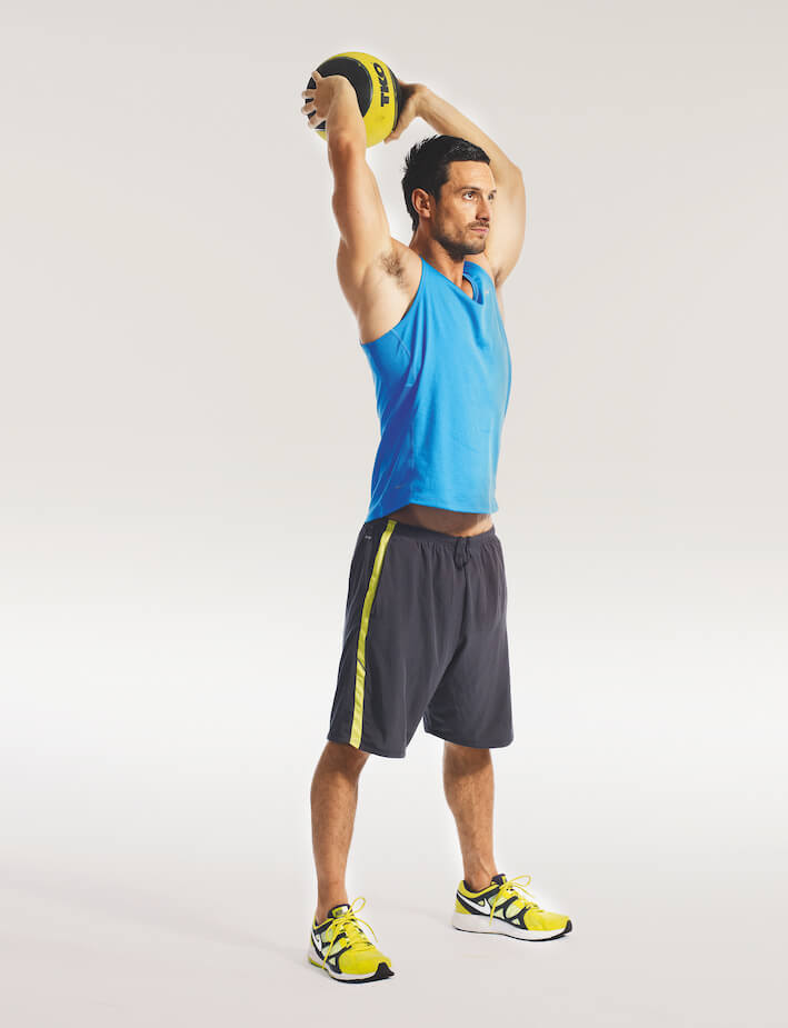 One Kit Workout: Try This 5-Move Med Ball Circuit | Men's Fitness UK