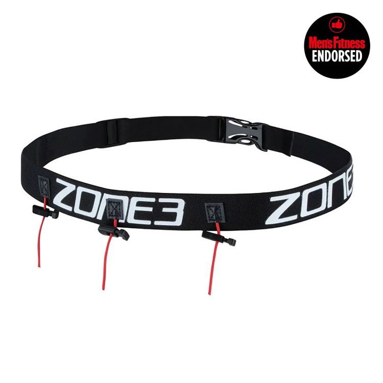 A Zone3 Ultimate Race Number Belt  