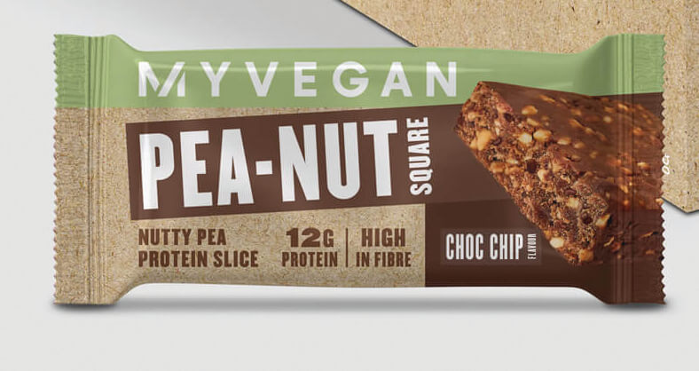 My Vegan Pea-Nut Square