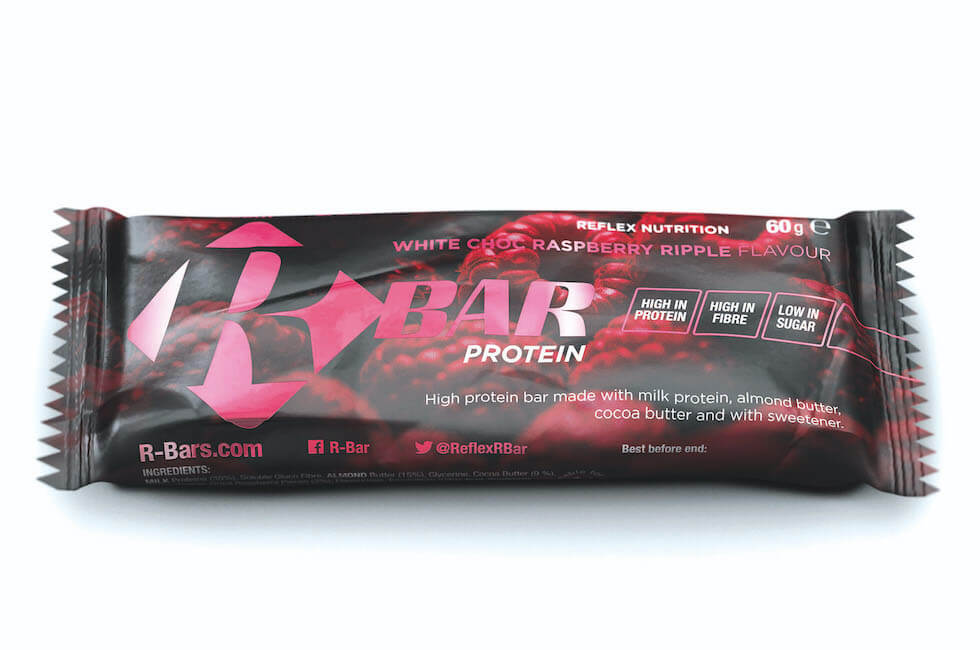 r bars best protein bars white choc raspberry ripple flavour