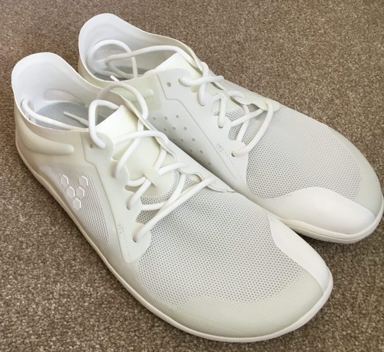 Used pair of Vivobarefoot Primus Lite III gym shoes
