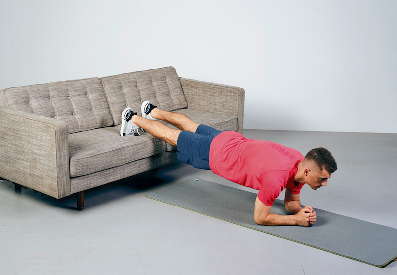 Work Your Core With Max Whitlock's Sofa Workout – Men's Fitness UK
