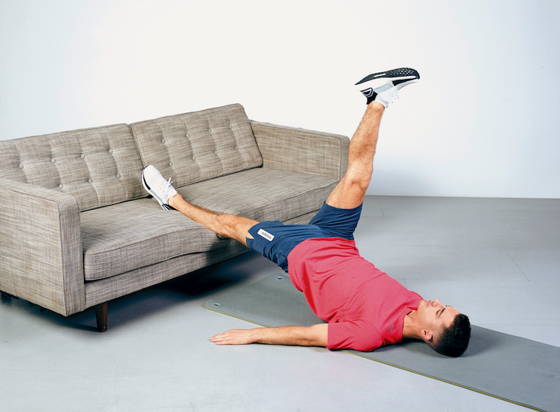 Work Your Core With Max Whitlock's Sofa Workout